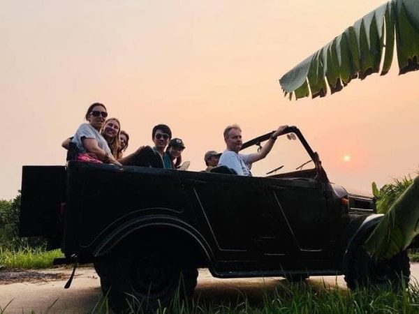 Hanoi Countryside & Bat Trang Ceramic Village Tour by Russian Jeep