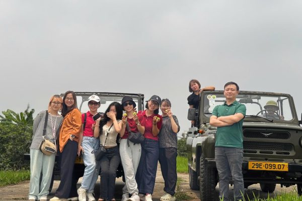 Hanoi Countryside & Bat Trang Ceramic Village Tour by Russian Jeep