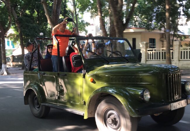 Hanoi Food Tours by Russian UAZ Jeep-02