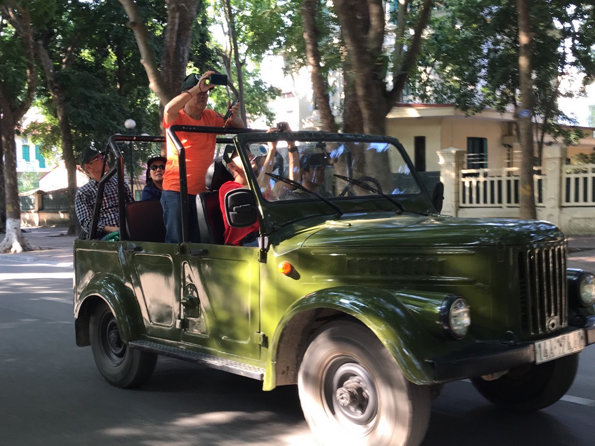 Hanoi Food Tours by Russian UAZ Jeep-02