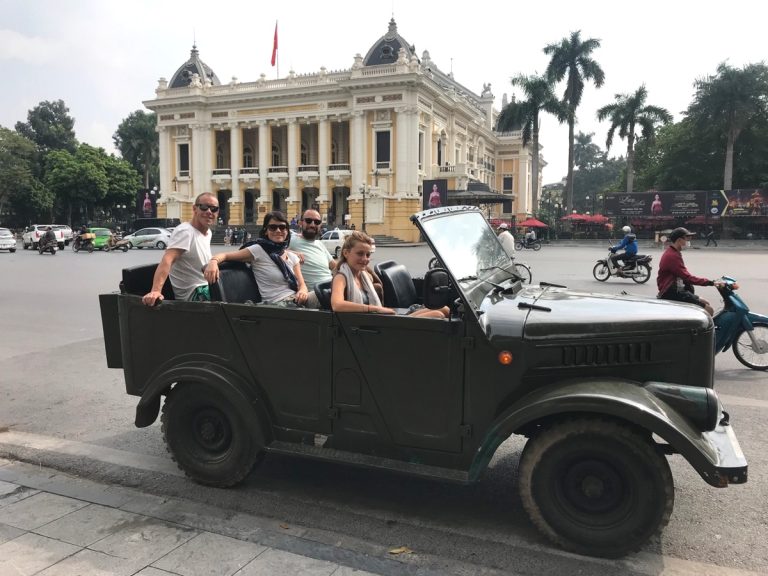Hanoi Jeep Tour at Hanoi Opera