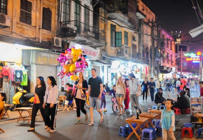 Hanoi food walking tours